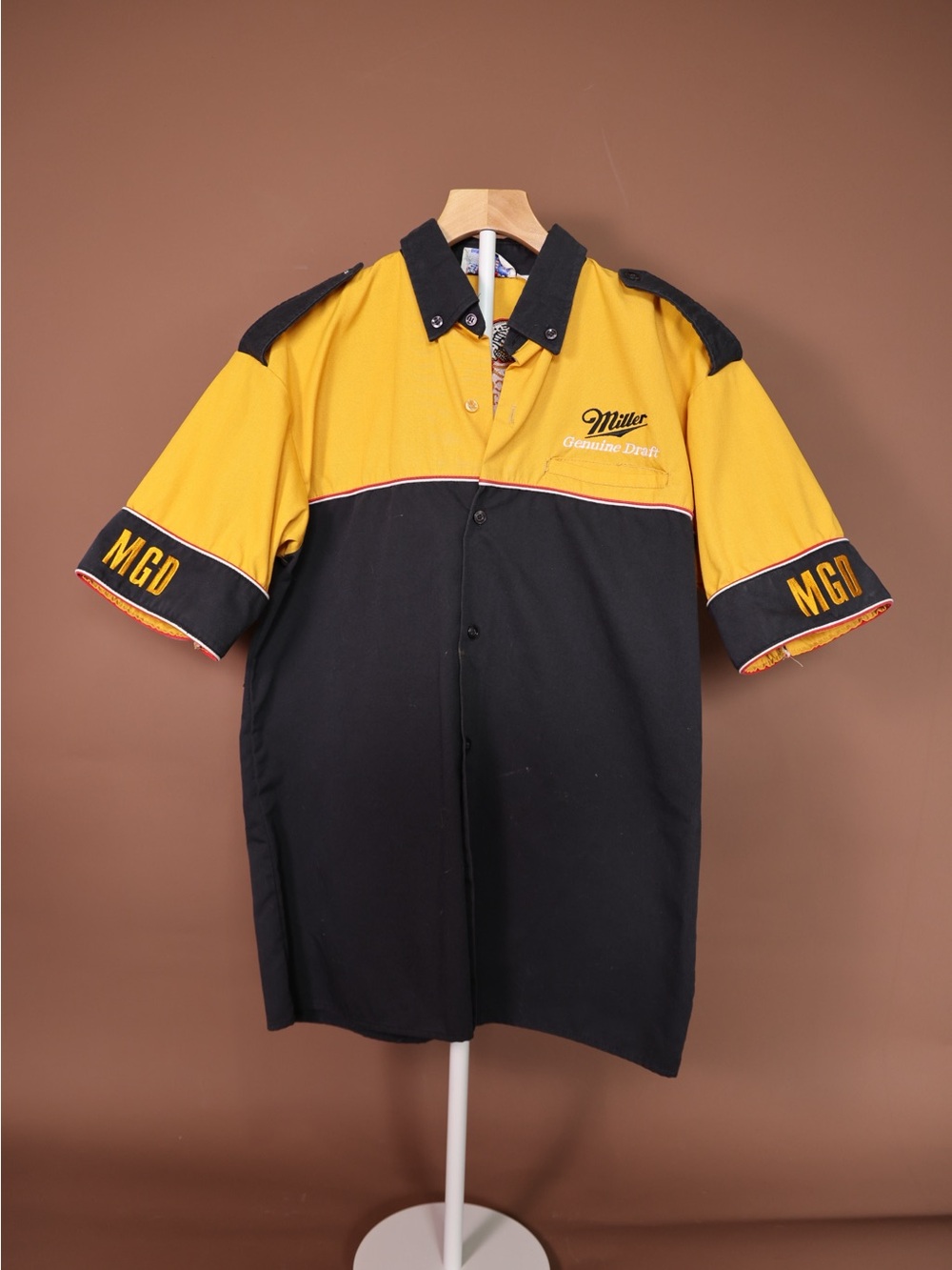 Miller lite - Medium - Pit Crew shirt authentic